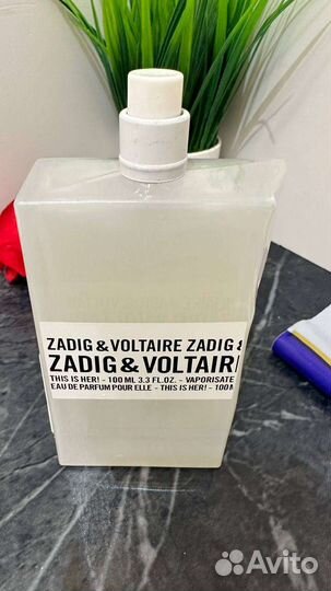 Zadig voltaire this is her спрей 98мл с витрины