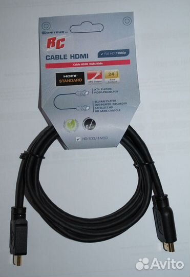 Hdmi кабель Real Cable HD100-1.5м