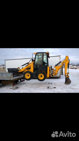Экскаватор погрузчик мини JCB 1CX Трактор