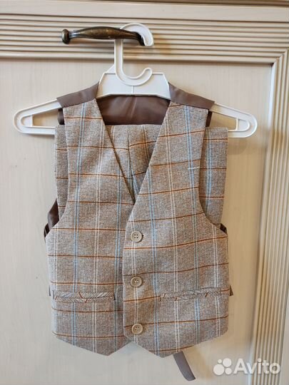 Костюм тройка детский, 3-4 лет