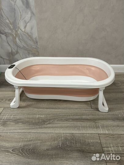 Ванночка для купания с термометром