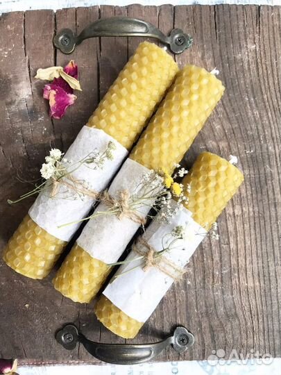 Свечи из вощины