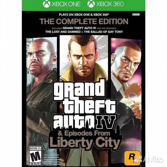 Grand Theft Auto IV (4) / xbox ONE S X