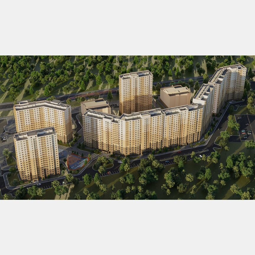 1-к. квартира, 32,9 м², 16/17 эт.