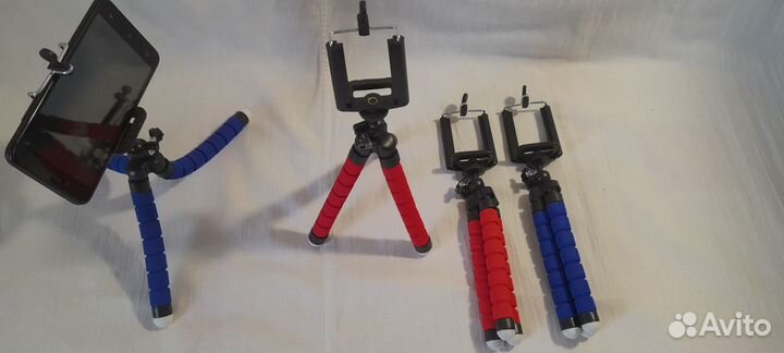 Штатив для телефона гибкий губчатый