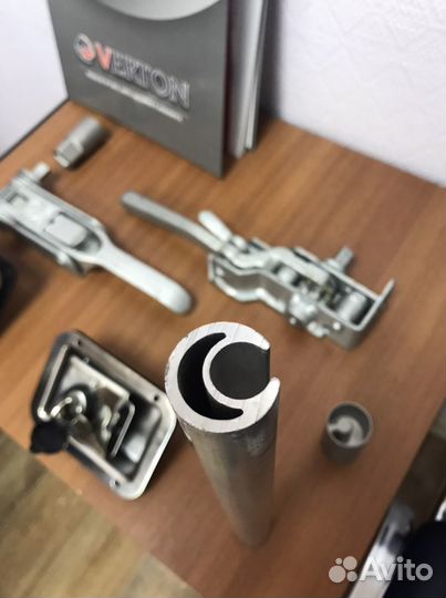 Труба для натяжки шторы алюминиевая 27 мм