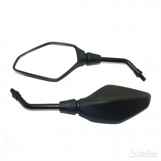 Мотоциклетное зеркало заднего вида с креплением