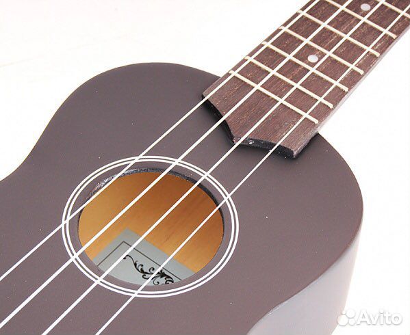 Listen LIS-100BK Укулеле сопрано, чёрный