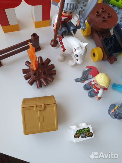 Lego duplo рыцарский замок