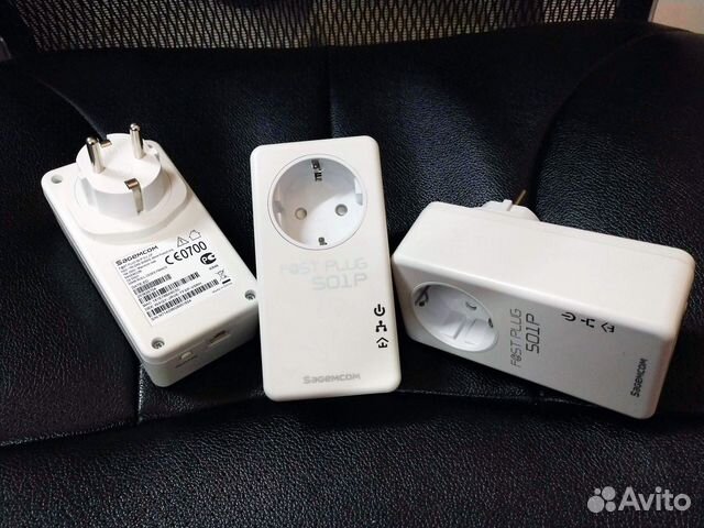 PLC Sagemcom Fast Plug 501P (Авито.Доставка, опт)