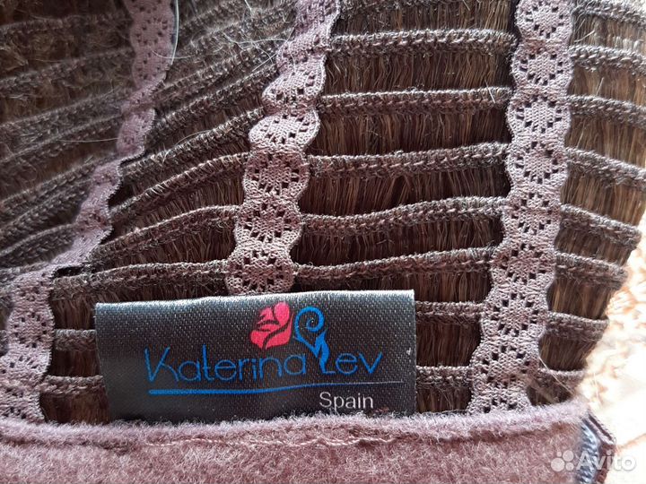 Парик из натуральных волос новый