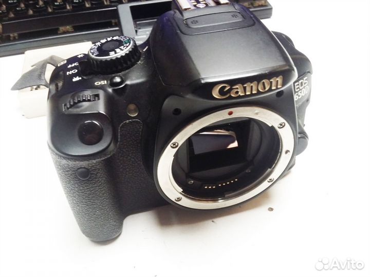 Фотоаппарат Canon 650D на запчасти/восстановление