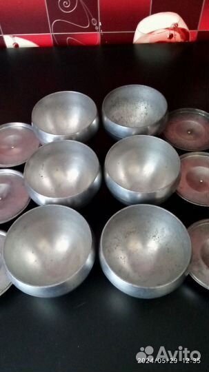 Набор горшочков для запекания СССР