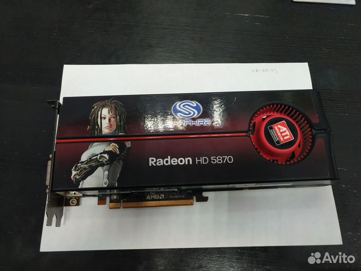 Видеокарта ATI Radeon HD5870