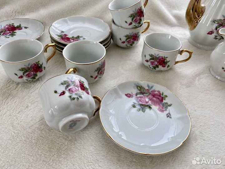 Кофейный сервиз cameo япония 6 персон