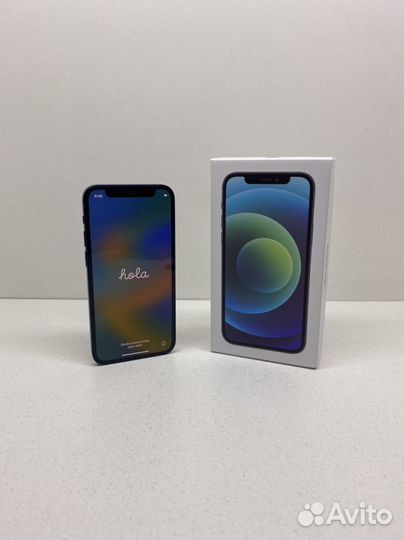 iPhone 12 mini 128 Gb синий. Гарантия + чек