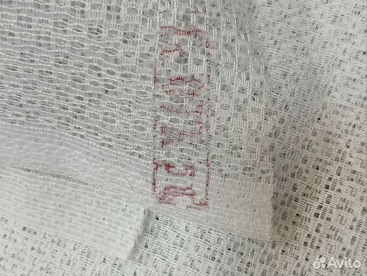 Отрез белого тюля СССР