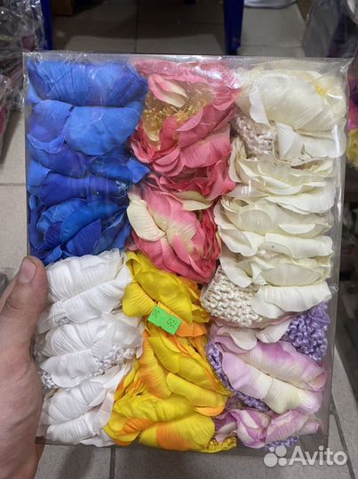 Ободки заколки повязки брошки крабы с цветами