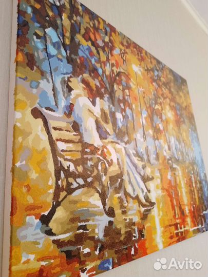 Картина акрилом на холсте
