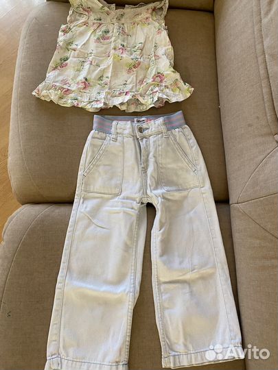 Вещи пакетом на девочку 92-104