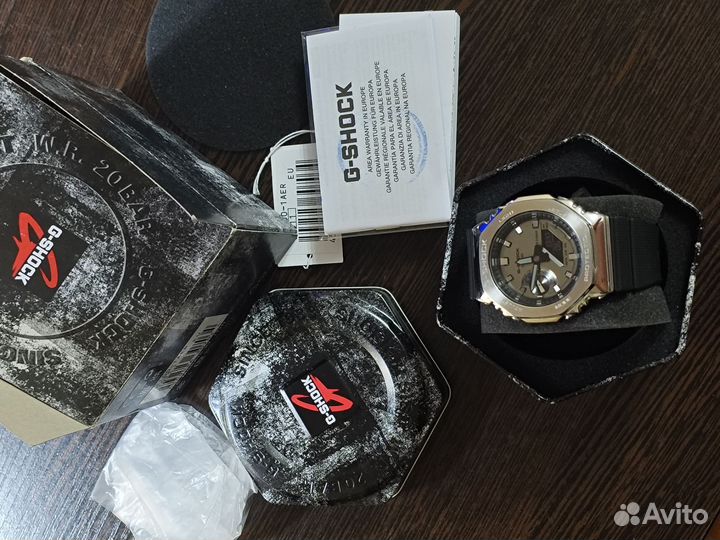 Часы Casio g shock gm 2100 1aer