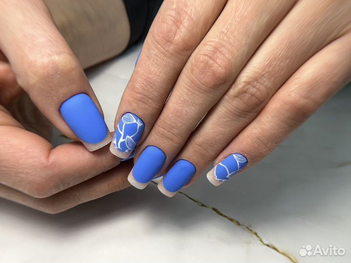 Маникюр с покрытием гель лак