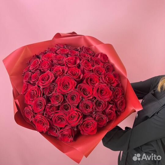 Букет 51 Роза цветы с доставкой