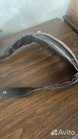 Барсетка кожаная мужская