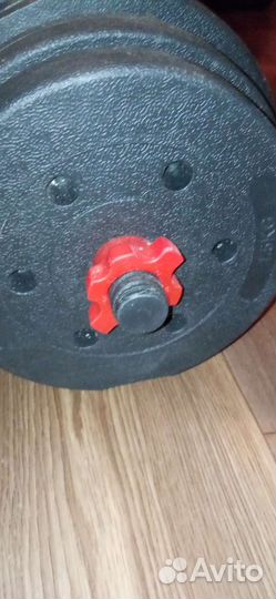 Гантель весом 19кг