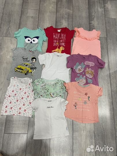 Пакет вещей для девочки 98-110