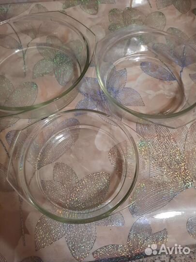 Чешская посуда Simax для микроволновки три прибора