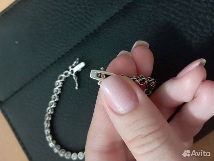 Браслет серебряный женский 925