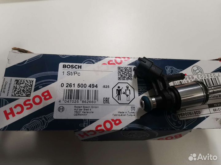 Топливная форсунка peugeot/citroen/BMW ep6