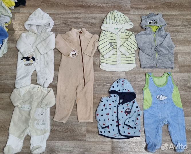 Вещи пакетом одежда для мальчика 0-1год