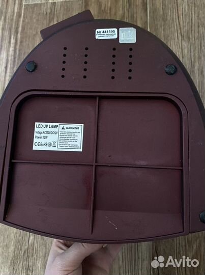 Уф лампа для маникюра grayline