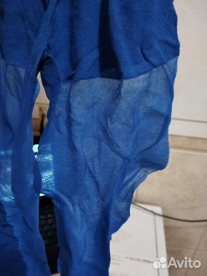 Колготки синие (46-50) новые