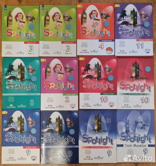 Spotlight учебники и пособия