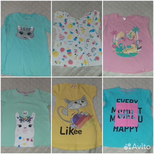 Вещи для девочки пакетом