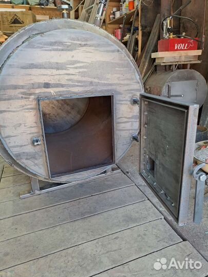 Отопительный котел на дровах (твердотопливный)