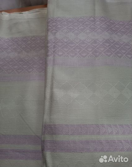Простынь лен жаккард СССР