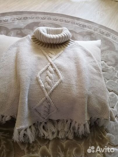 Пончо на девочку от 7 лет