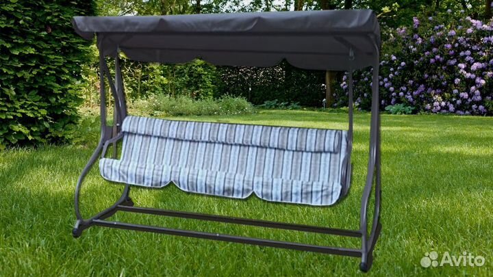 Садовые качели 4-х местные