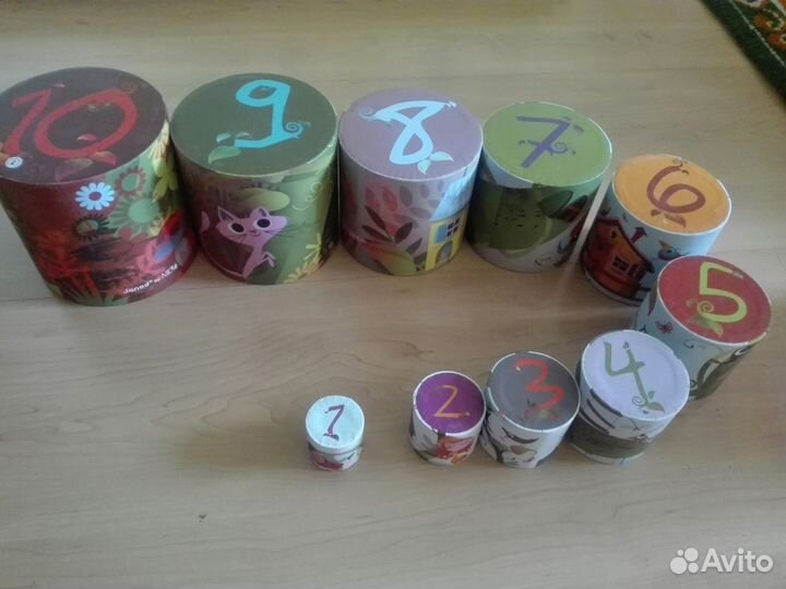 Красочная пирамидка новая