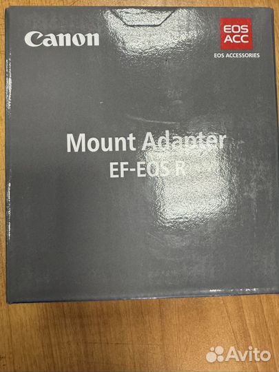 Mount Adapter Canon EF-EOS R + Canon LP E6N