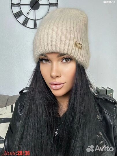 Шапка ангора женская
