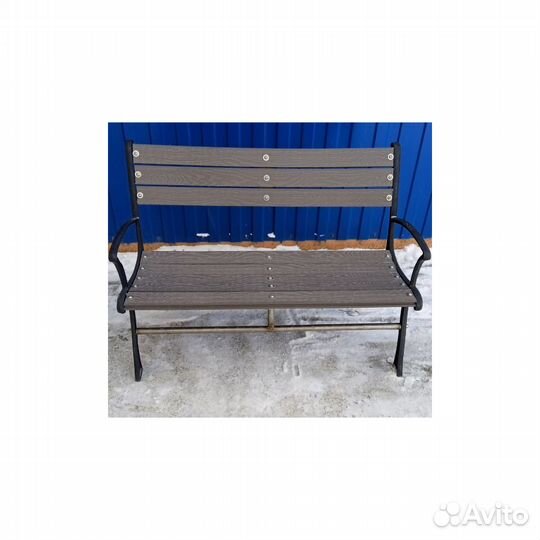 Скамейка чугунная нержавеющая уличная