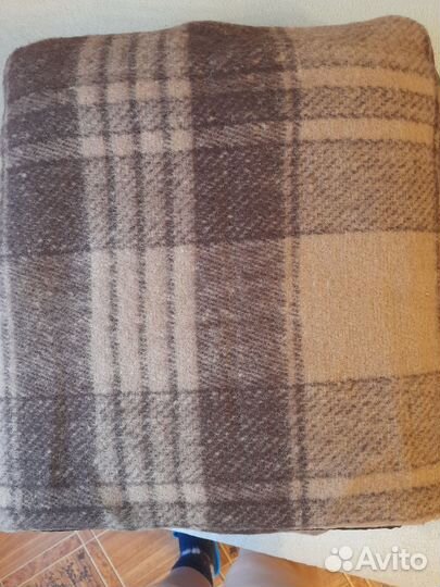Одеяло шерстяное новое