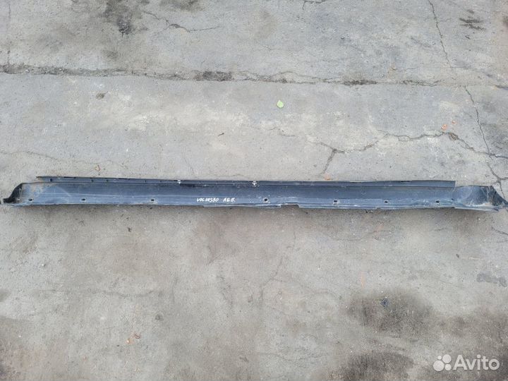 Накладка левого порога на Volvo S80
