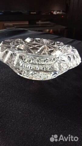 Хрустальная пепельница