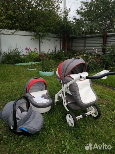Коляска Adamex barletta 3 в 1